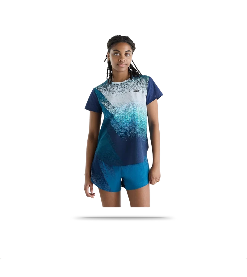 Women's Race Day Ultra Light Printed T-Shirt