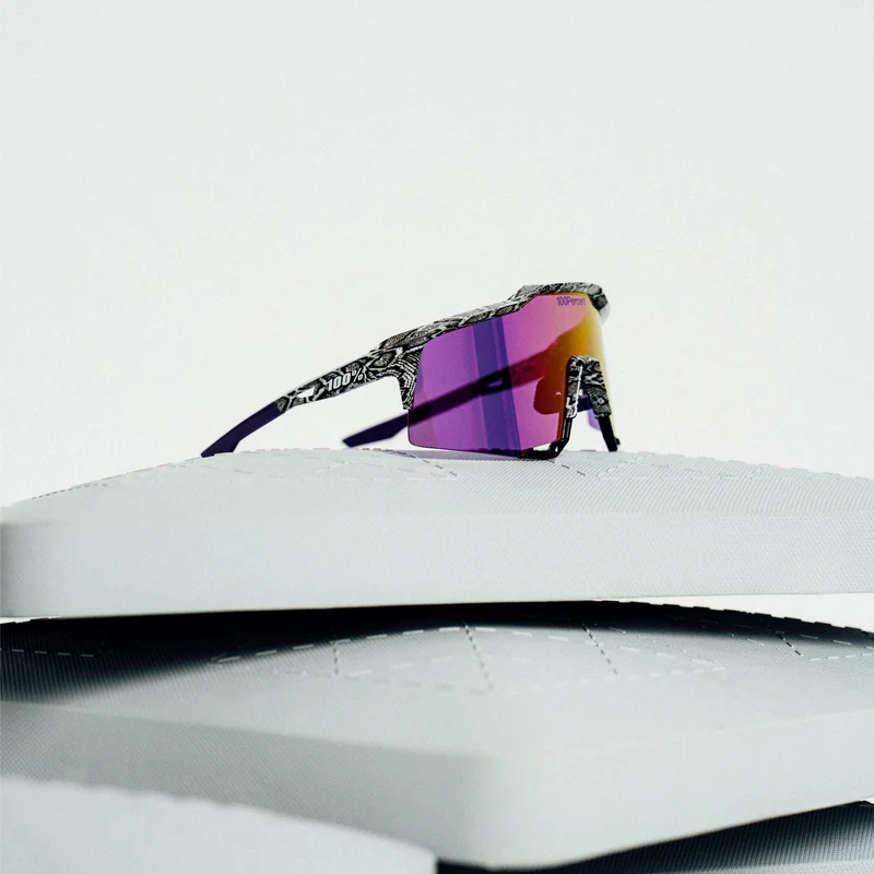 SPEEDCRAFT LE Elly 3 White Venom HiPER Dark Purple Mirror Lens