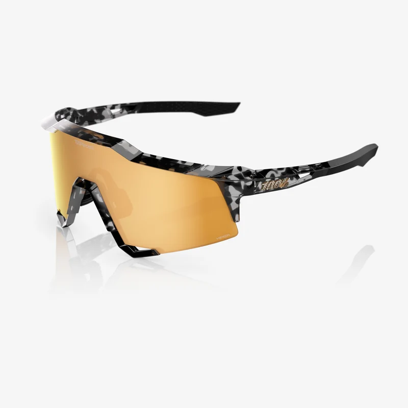 SPEEDCRAFT Money Mike 3 Polished Black Tortoise - HiPER 24K Gold Mirror Lens