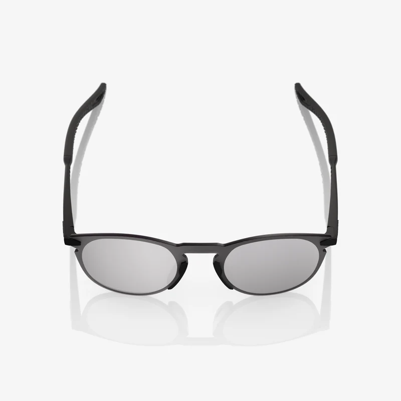 LEGERE ROUND Matte Black Silver Mirror Lens