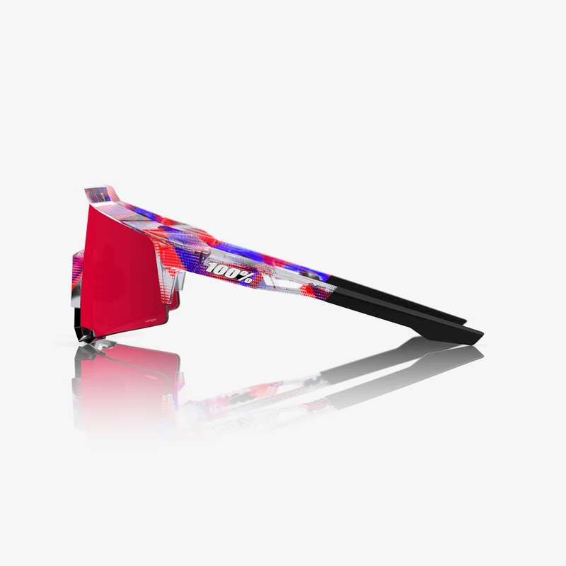 SPEEDCRAFT LE FDJ Gloss Translucent Red/Blue HiPER Fire Red Mirror Lens