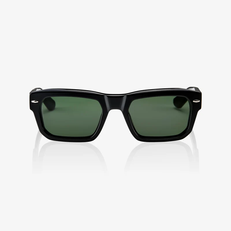 BOWEN Polished Black GreyGreen Lens
