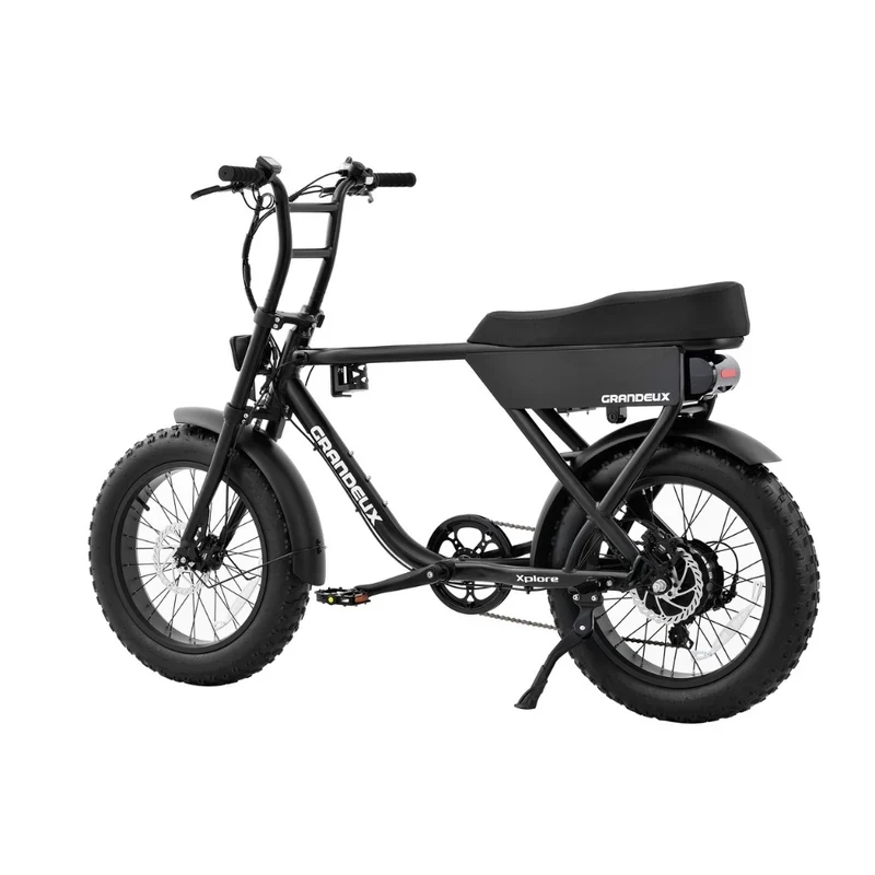 Grandeux Xplore - Fatbike cargo biplace électrique à gros pneus