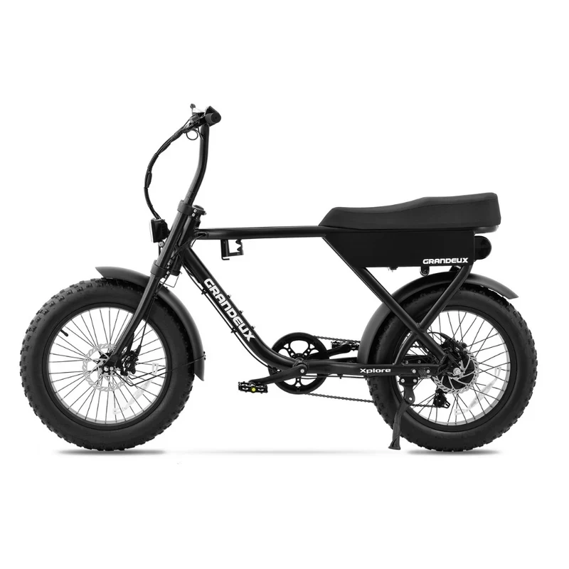 Grandeux Xplore - Fatbike cargo biplace électrique à gros pneus