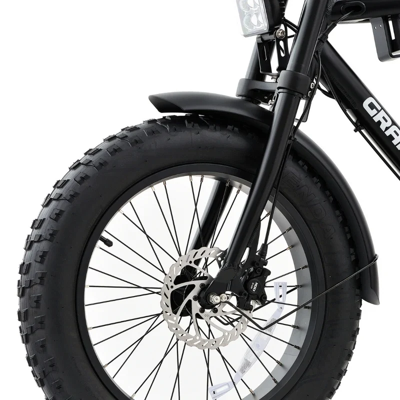 Grandeux Xplore - Fatbike cargo biplace électrique à gros pneus
