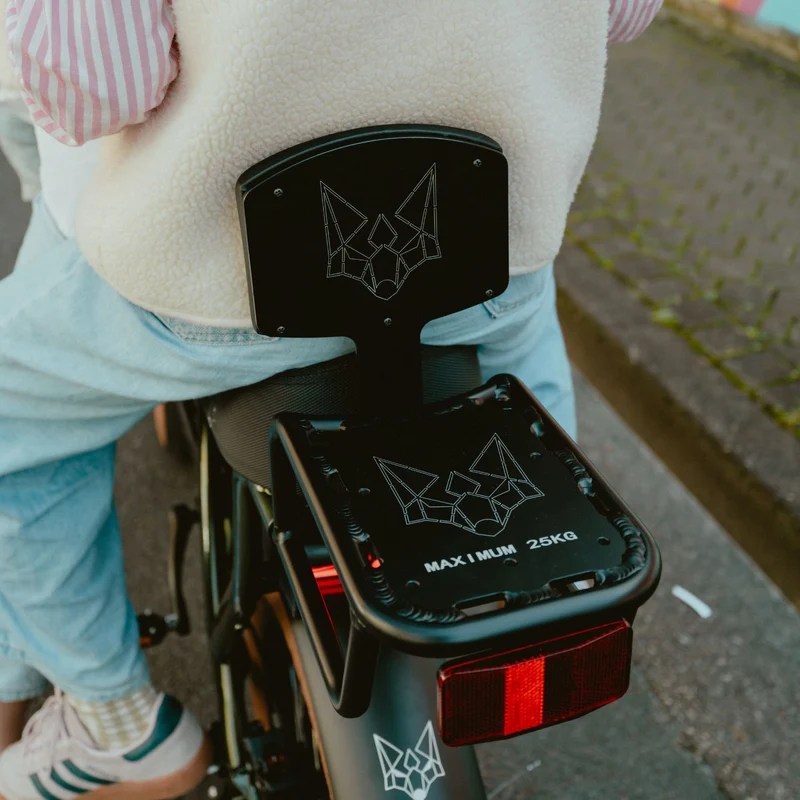 Dossier passager pour vélo électrique Fatstreet