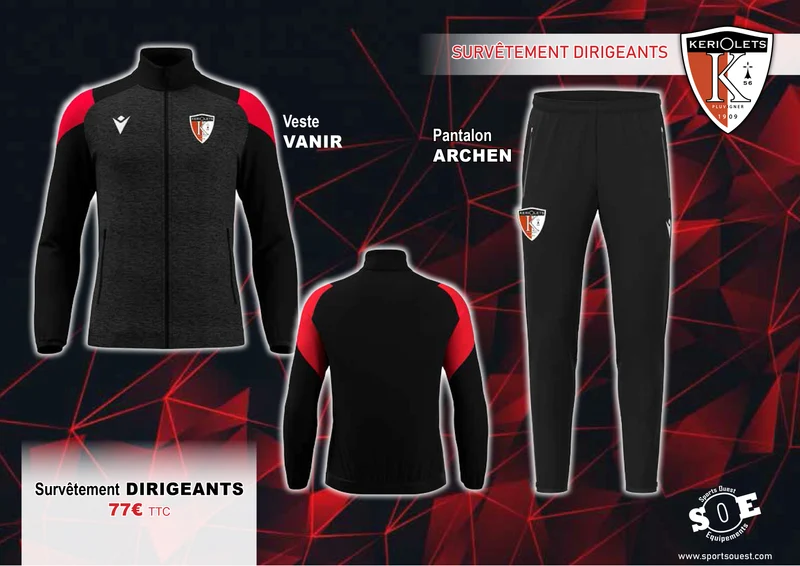 Survêtement DIRIGEANTS Keriolets
