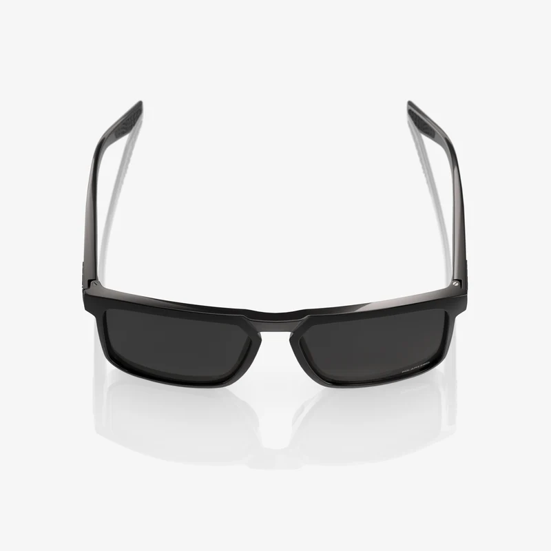 RENSHAW Polished Black Grey Polarized Lens