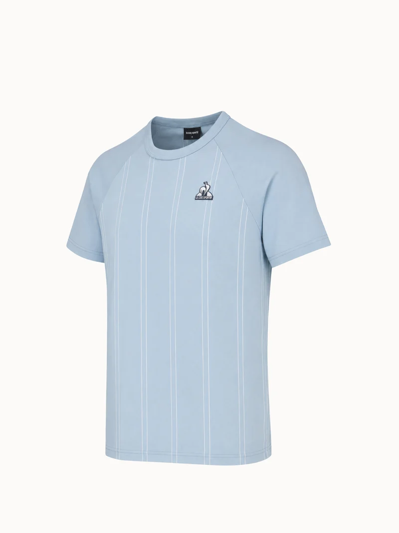 T-shirt rayé en jersey de coton