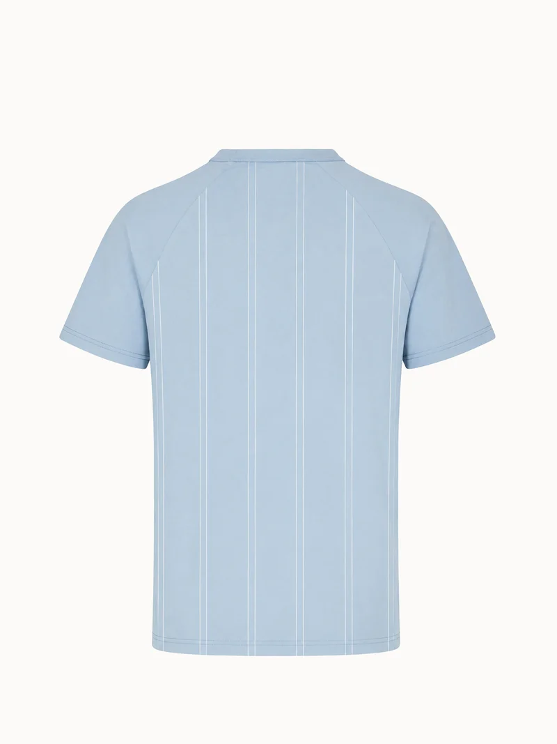 T-shirt rayé en jersey de coton