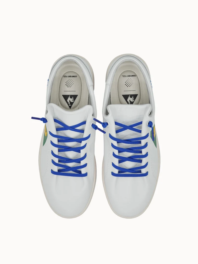 Sneakers en cuir pleine fleur Finesse