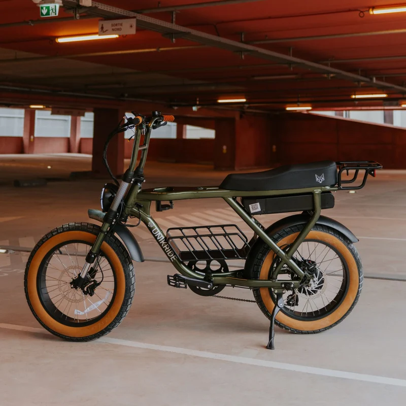 Panier central ouvert pour vélo électrique Fatstreet – Cadre fermé