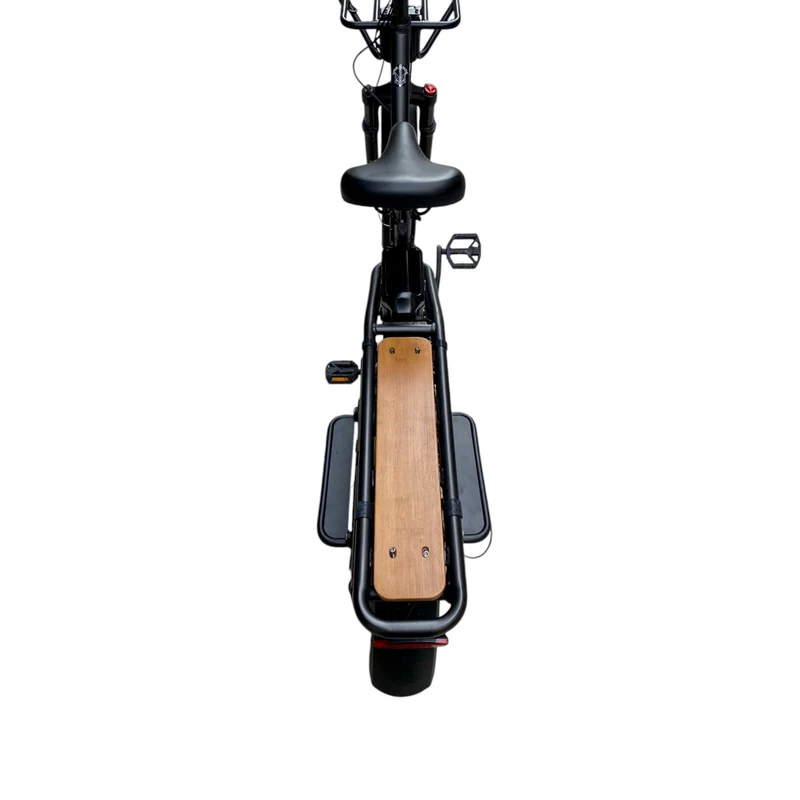 Vélo cargo électrique longtail