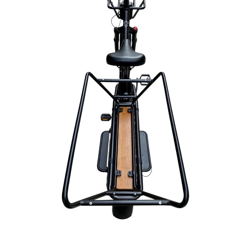 Vélo cargo électrique longtail