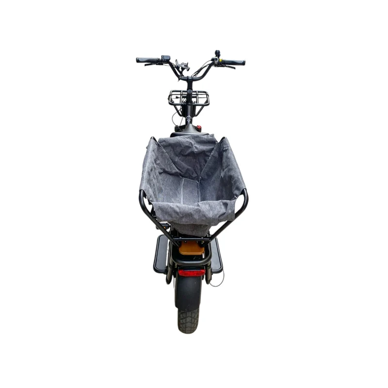 Vélo cargo électrique longtail