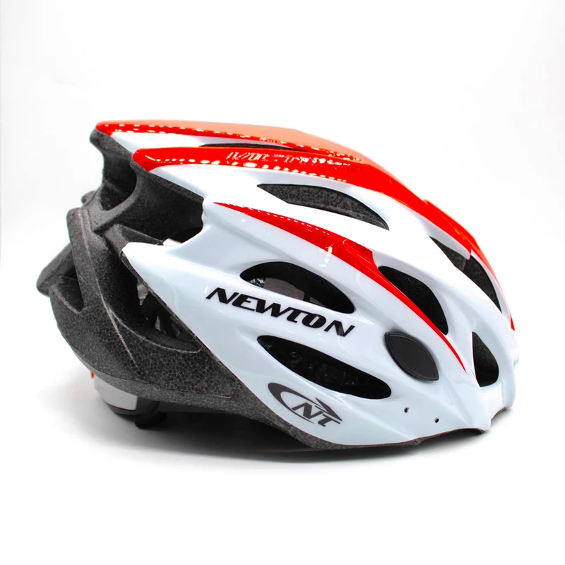 CASQUE NEWTON ROUGE/BLANC
