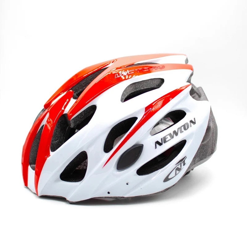 CASQUE NEWTON ROUGE/BLANC