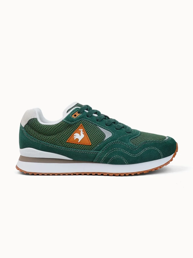 Sneakers retro-running en mesh et suede Solar