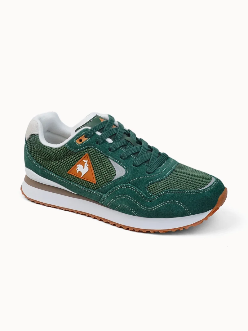Sneakers retro-running en mesh et suede Solar