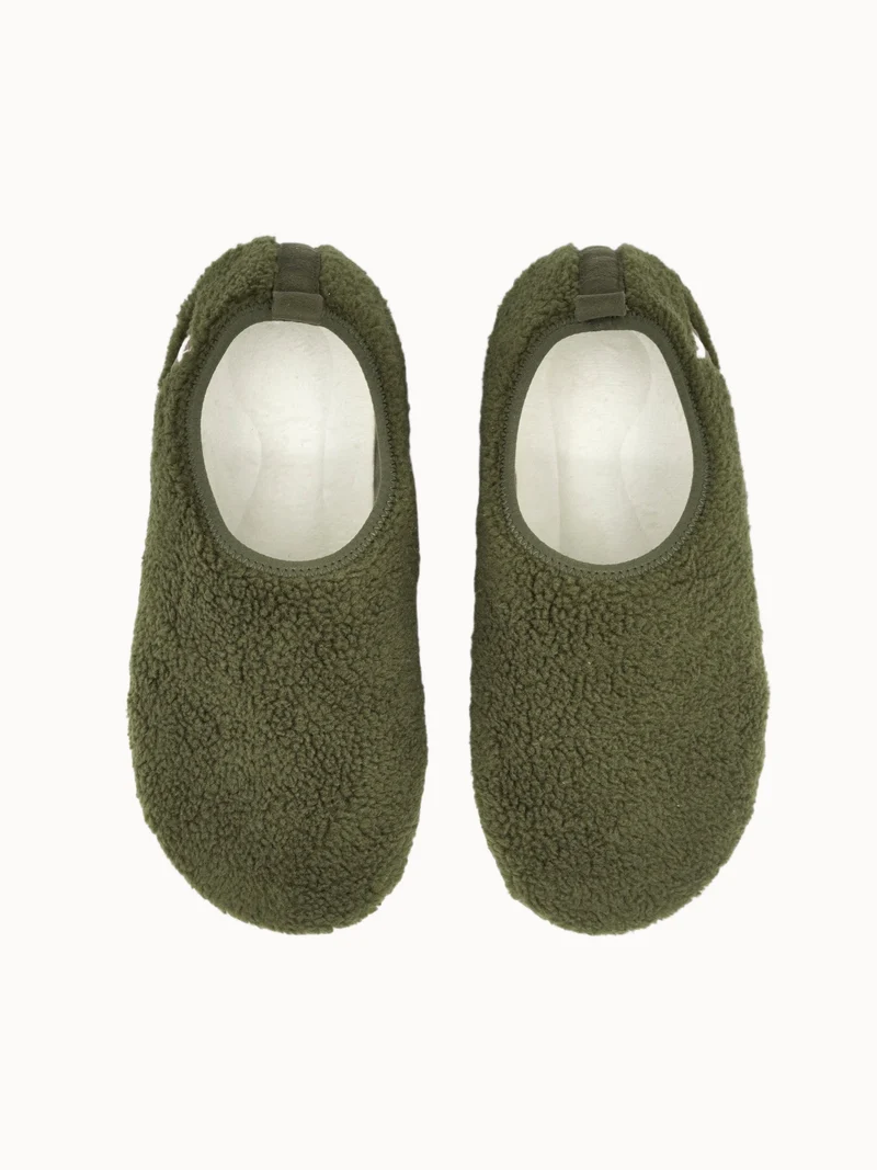 Chausson effet fourrure Aisance