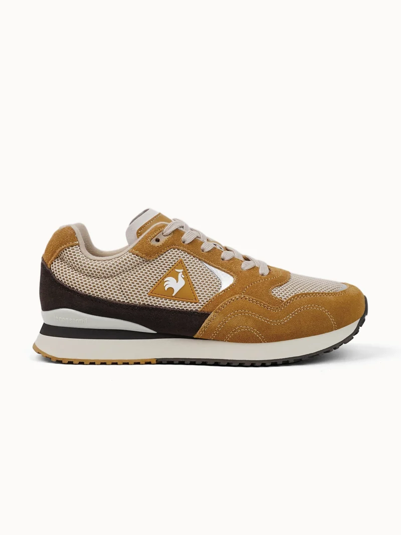 Sneakers retro-running en mesh et suede Solar