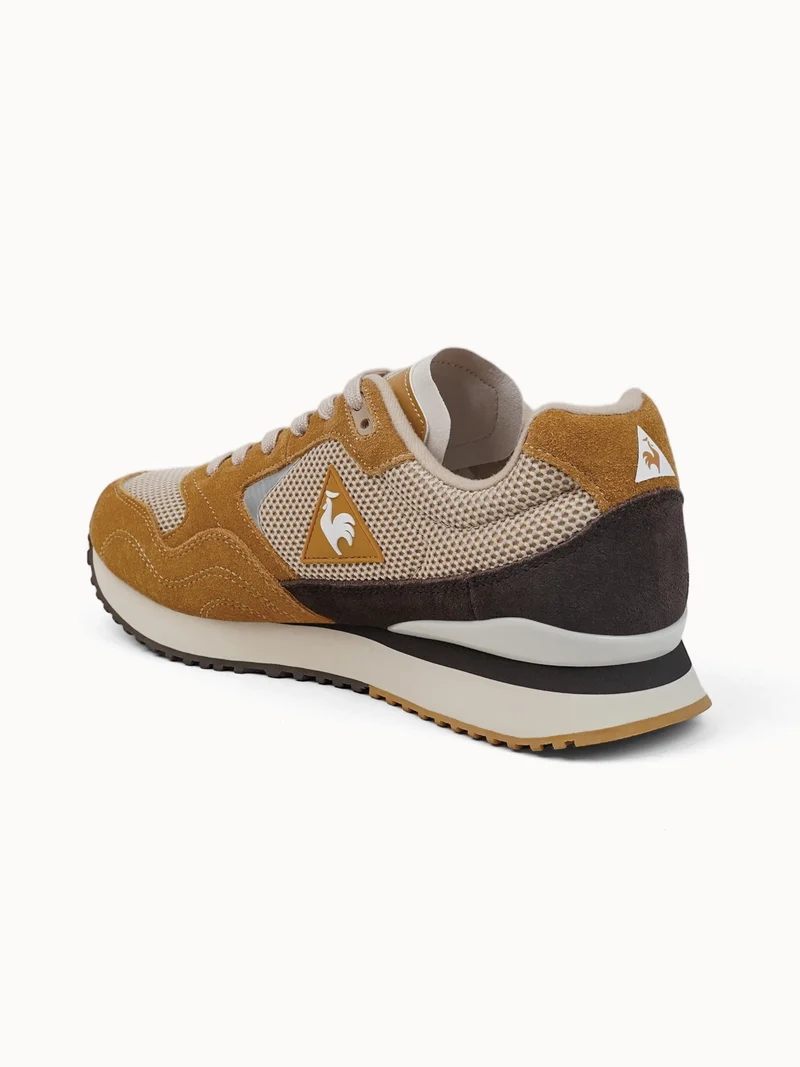 Sneakers retro-running en mesh et suede Solar