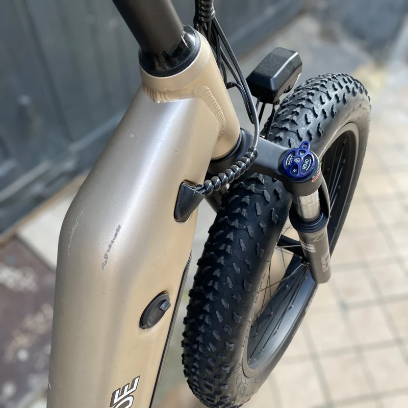 VTT Fatbike tout terrain d'occasion cadre ouvert