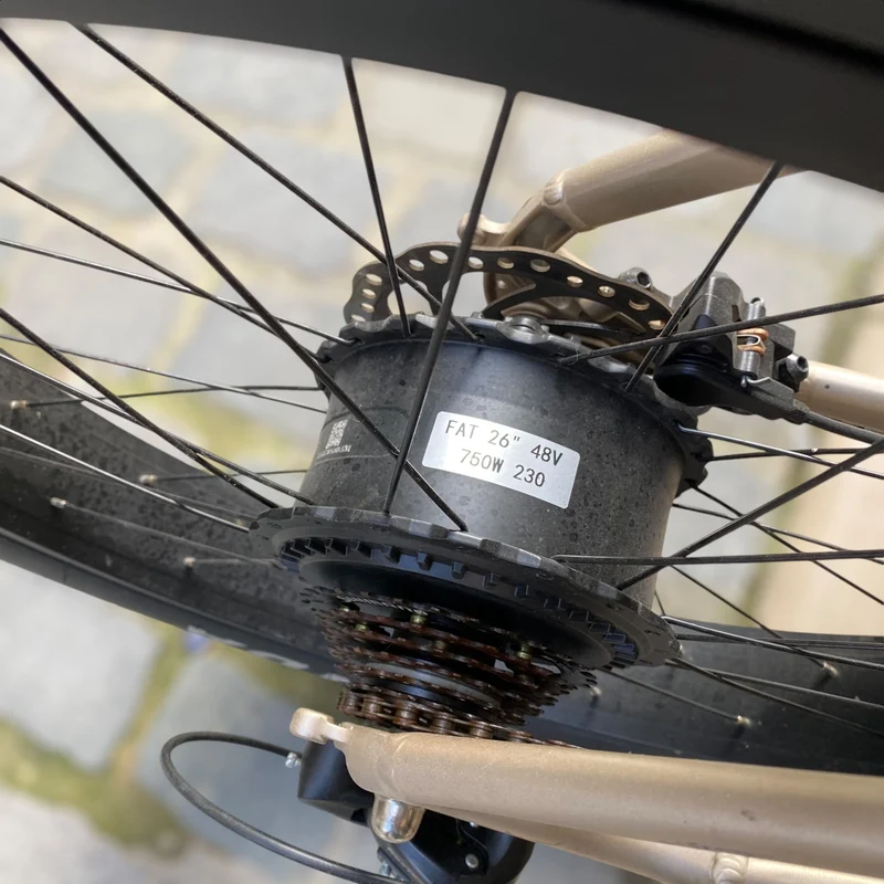 VTT Fatbike tout terrain d'occasion - Cadre fermé
