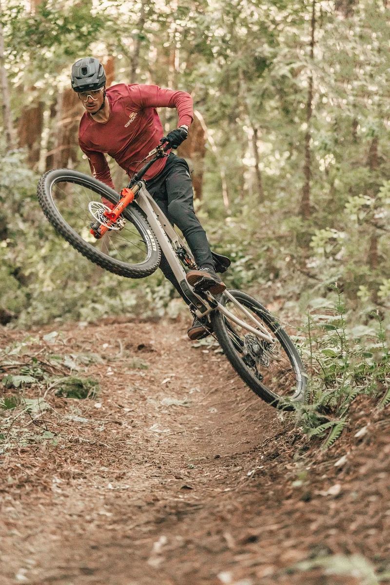 AIRMATIC Long Sleeve Jersey Cardinal