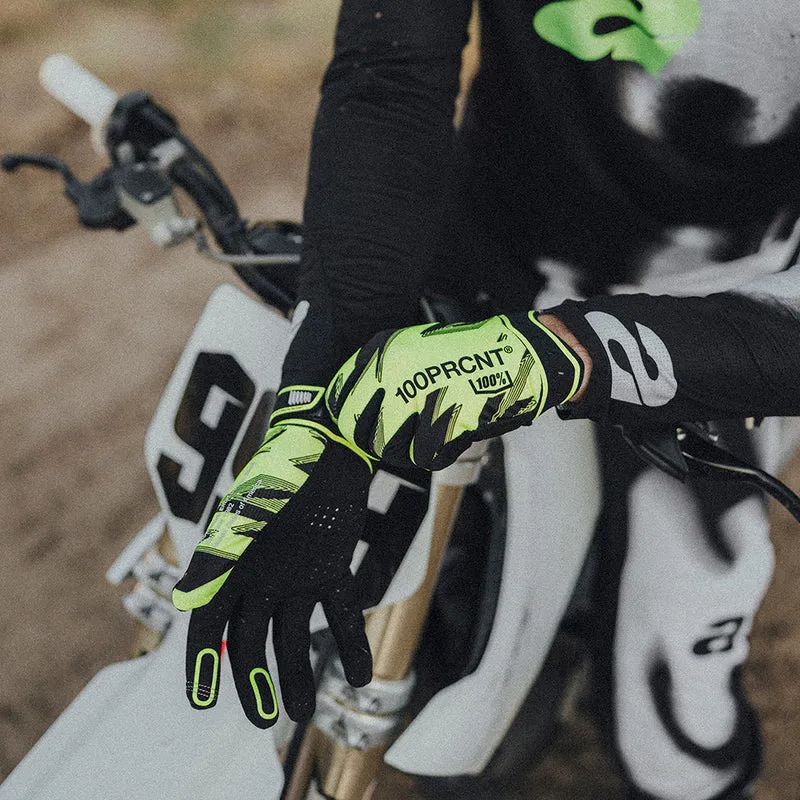 RIDEFIT Gloves Fluo Yellow/Black