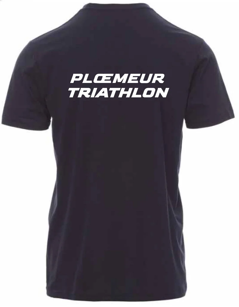 Tee shirt coton SUNSET Ploemeur Triathlon