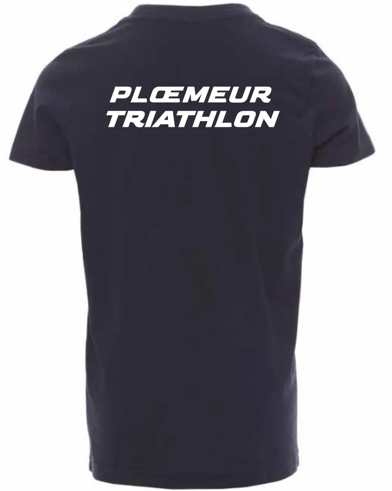 Tee shirt coton SUNSET Ploemeur Triathlon