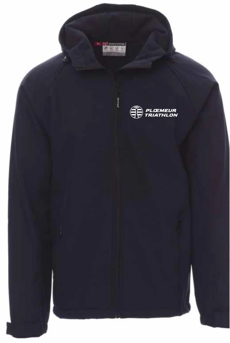 Veste Soltshell GALE Ploemeur Triathlon