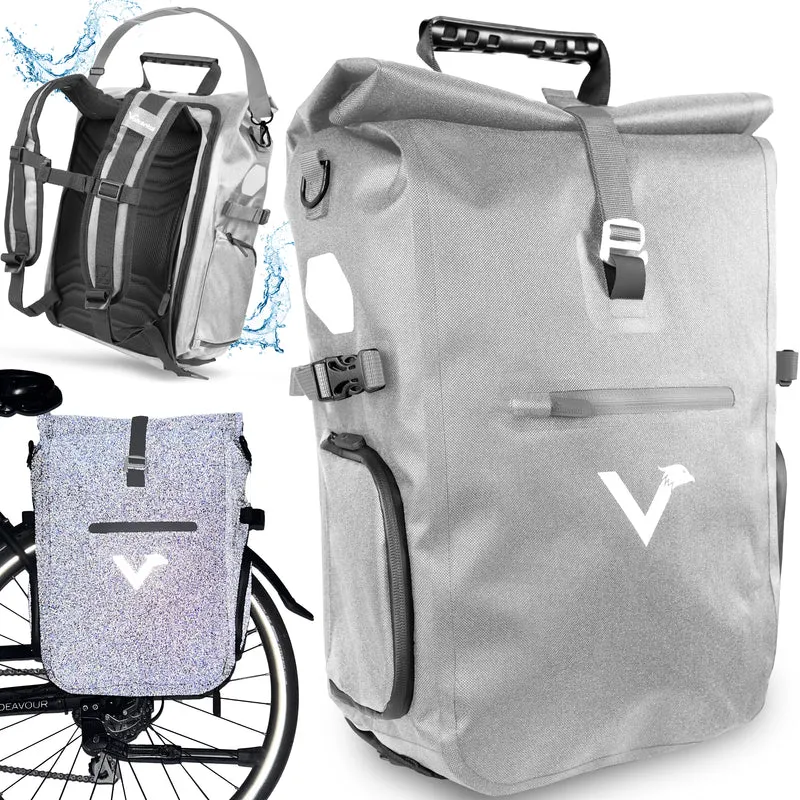 Sacoche de vélo ValkPro 3in1 - un multitalent hautement fonctionnel