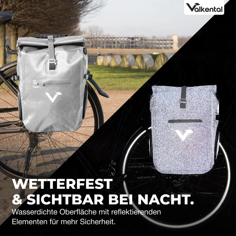 Sacoche de vélo ValkPro 3in1 - un multitalent hautement fonctionnel