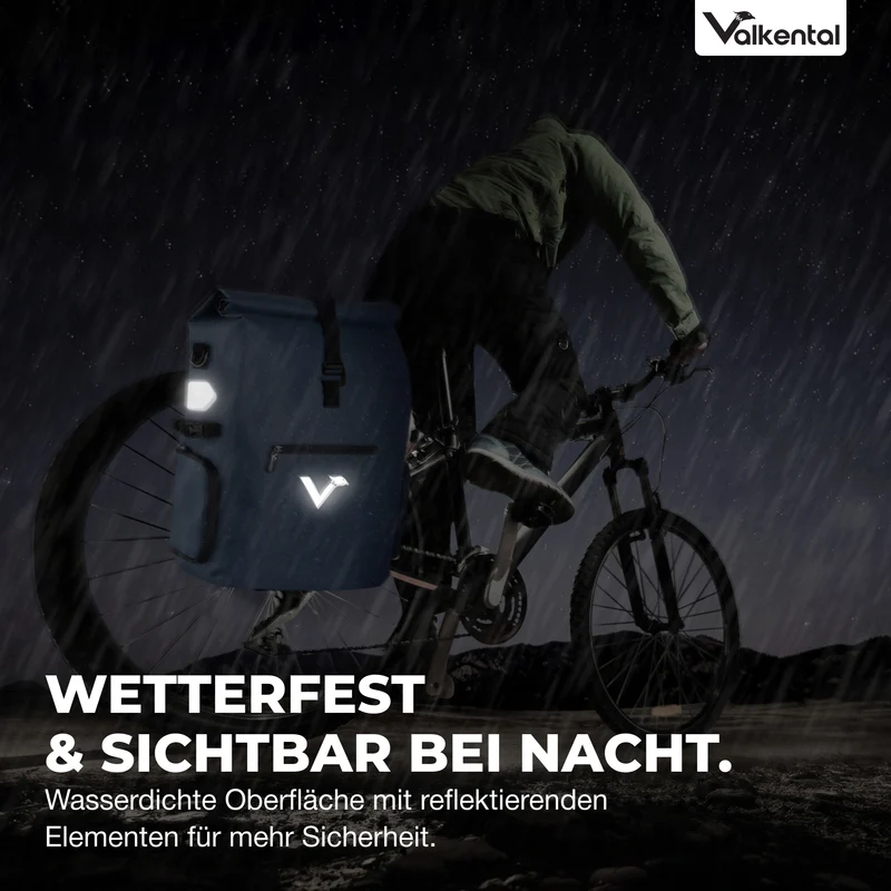 Sacoche de vélo ValkPro 3in1 - un multitalent hautement fonctionnel