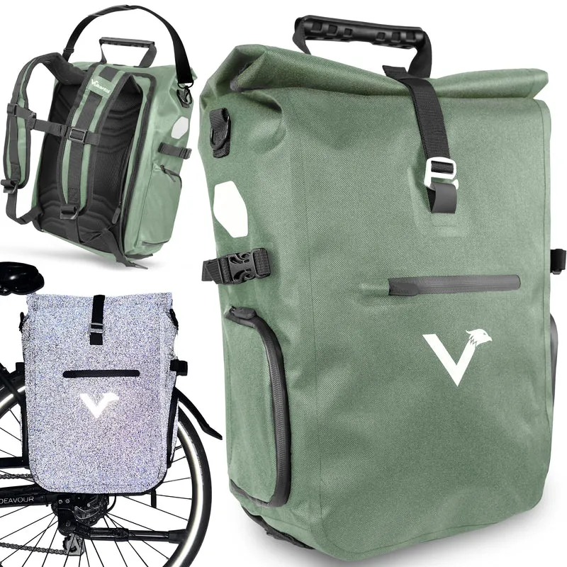 Sacoche de vélo ValkPro 3in1 - un multitalent hautement fonctionnel