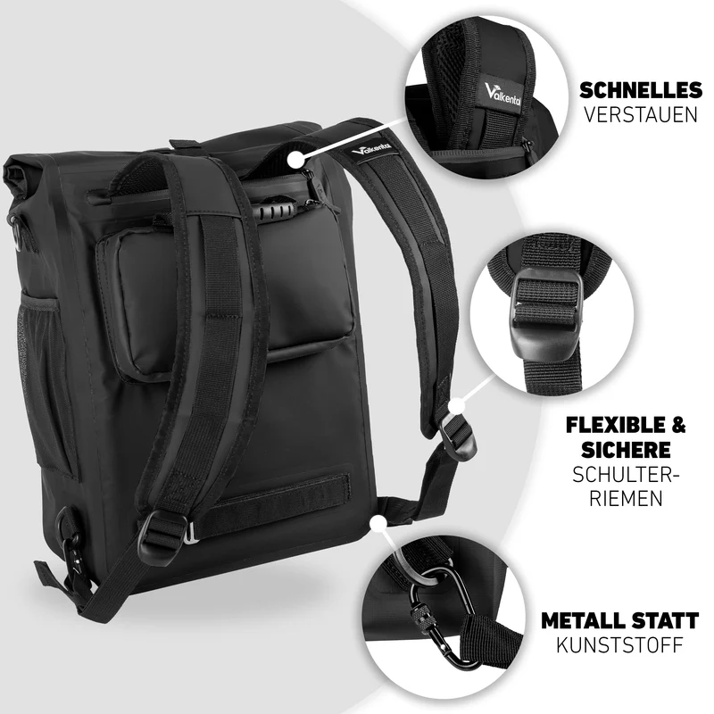 ValkOne Light - Sacoche de vélo 3en1 - parfaite pour ton quotidien !