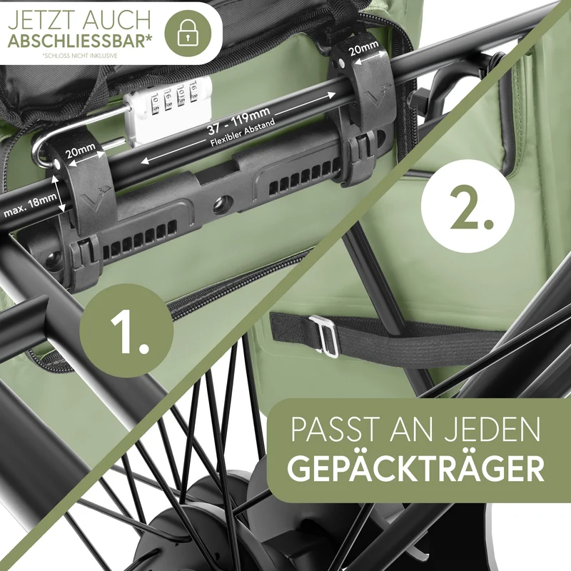 ValkOne 3in1 sacoche de vélo - parfaite pour ton quotidien !