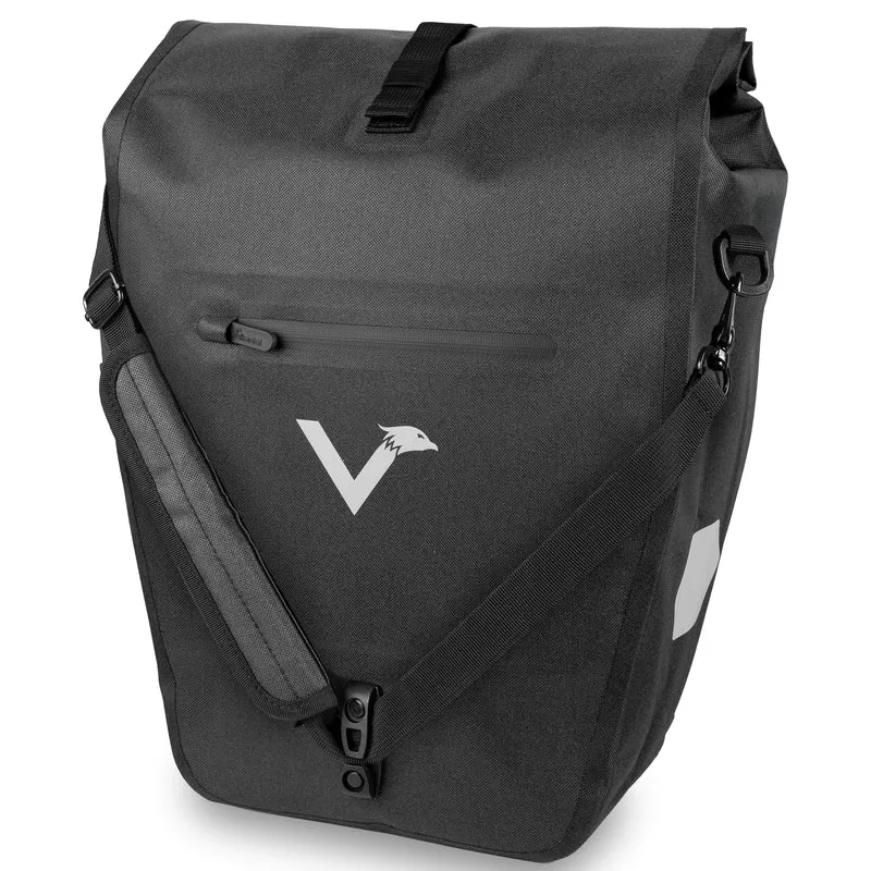 Sac à vélo Urban - Sac de porte-bagages 2 en 1 pratique au look urbain