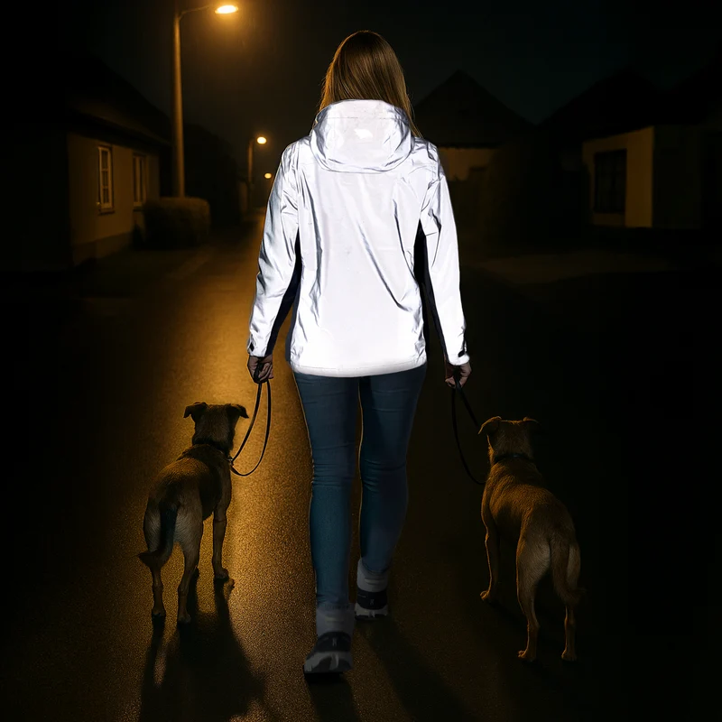 Rain Jacket - veste de pluie 100% réfléchissante et imperméable