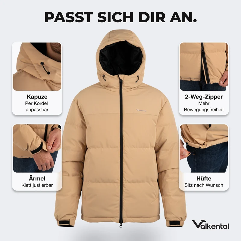 NOUVEAU : Reflective Puffer - Doudoune 100 % réfléchissante - Produit de deuxième choix