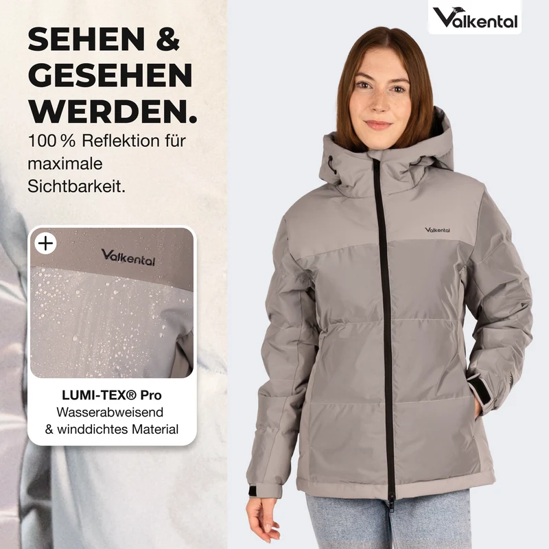 NOUVEAU : Reflective Puffer - Doudoune 100 % réfléchissante - Produit de deuxième choix