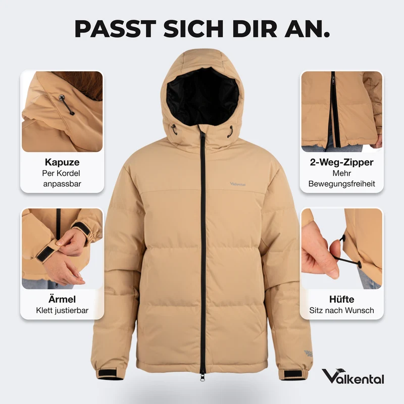 NOUVEAU : Reflective Puffer - Doudoune 100 % réfléchissante - Produit de deuxième choix