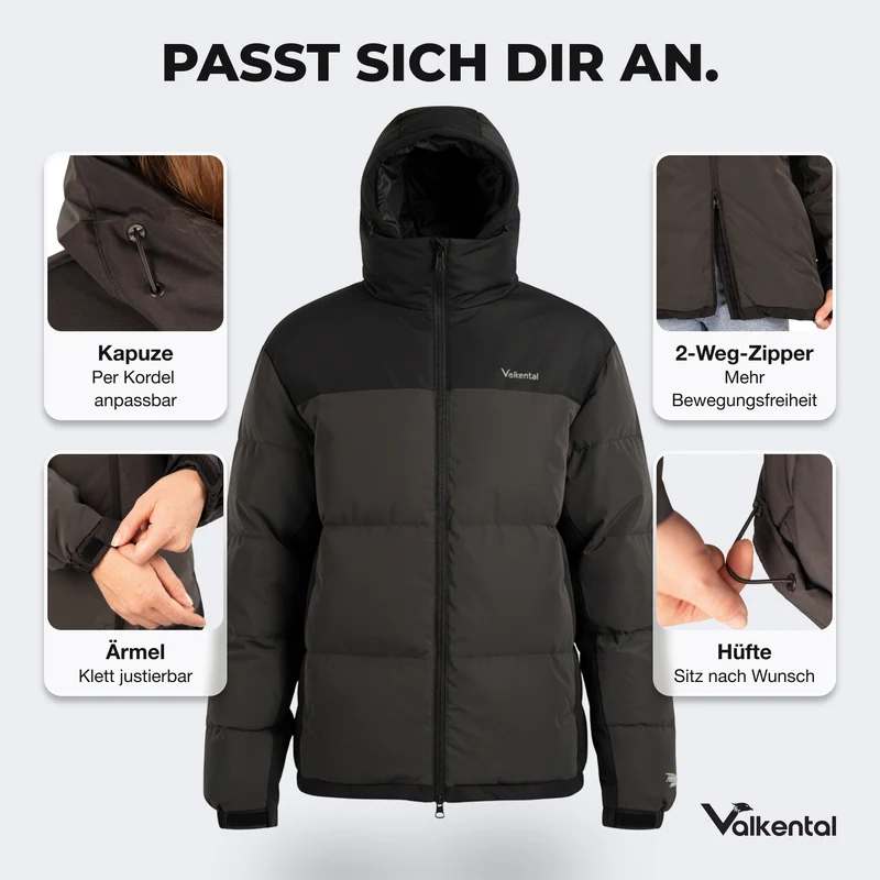 NOUVEAU : Reflective Puffer - Doudoune 100 % réfléchissante - Produit de deuxième choix
