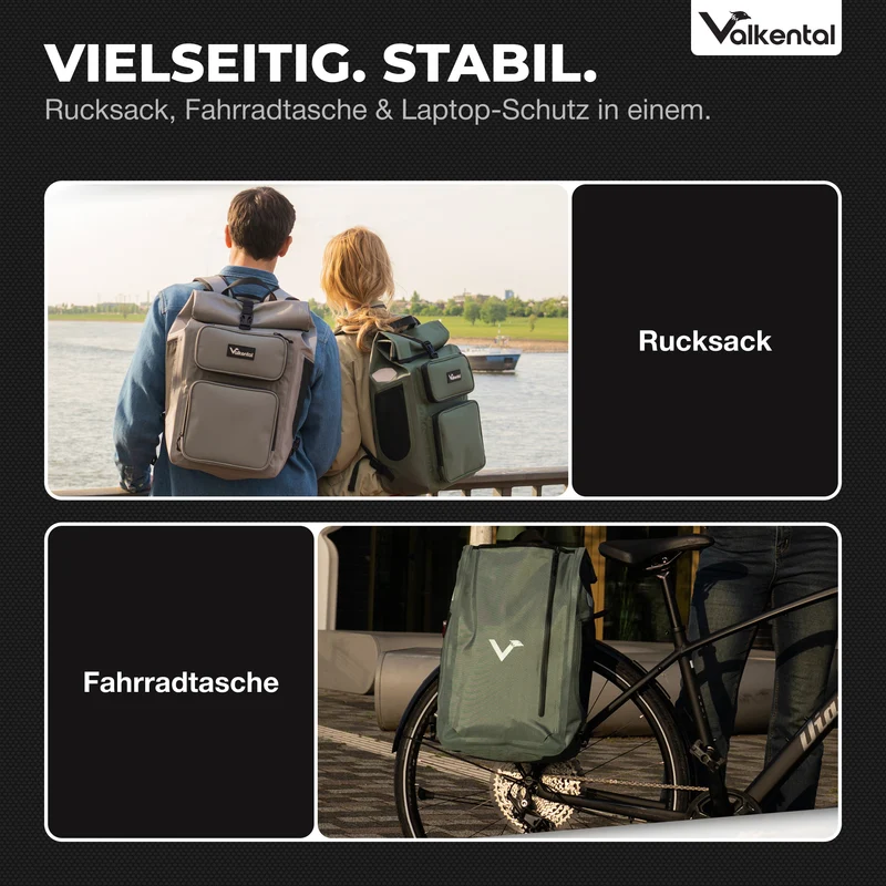 UrbanX 2.0 - Sac de vélo et sac à dos 2 en 1 pour la ville - Produit de seconde main