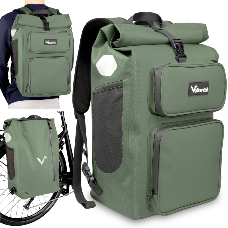 UrbanX 2.0 - Sacoche de vélo et sac à dos 2 en 1 pour la ville
