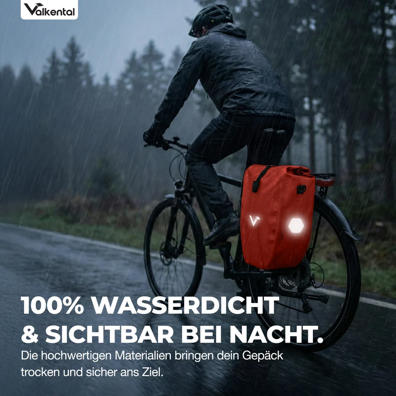 Sac à vélo - grand sac de porte-bagages imperméable - Produit de deuxième choix