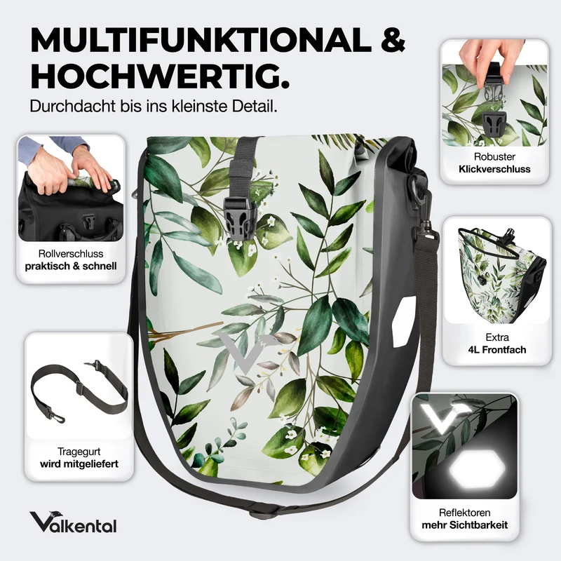 Sac à vélo - grand sac de porte-bagages imperméable - Produit de deuxième choix