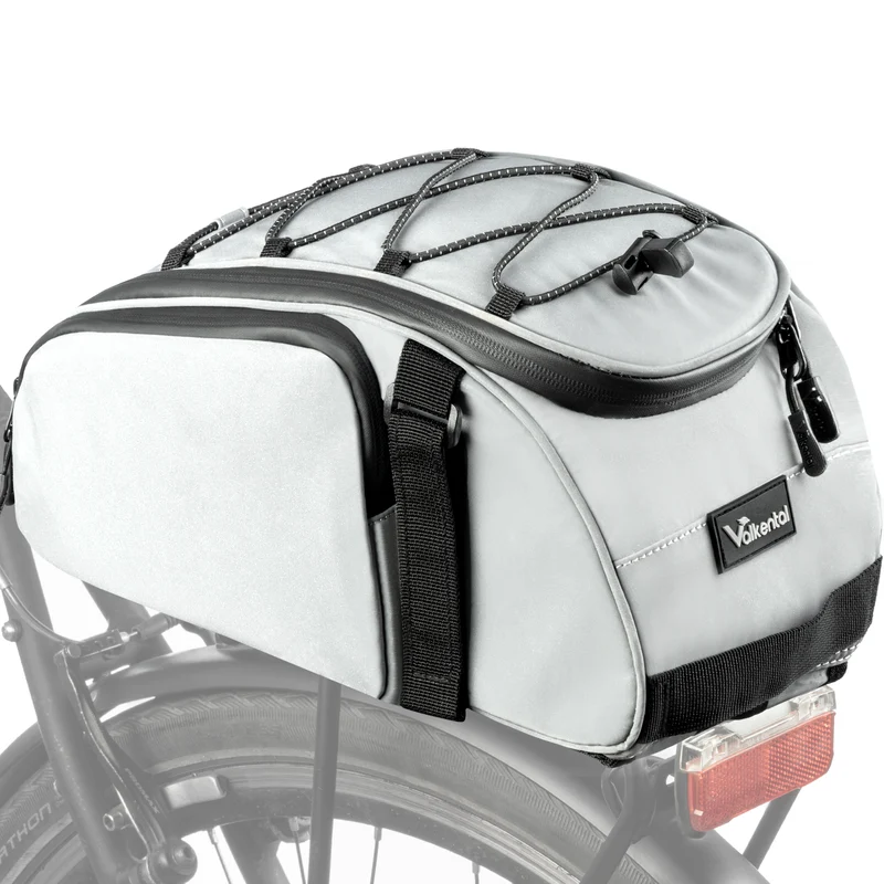 Trunk Bag - Sacoche de porte-bagages 3 en 1 à fixation par-dessus avec fonction sac à dos - Produit de deuxième choix